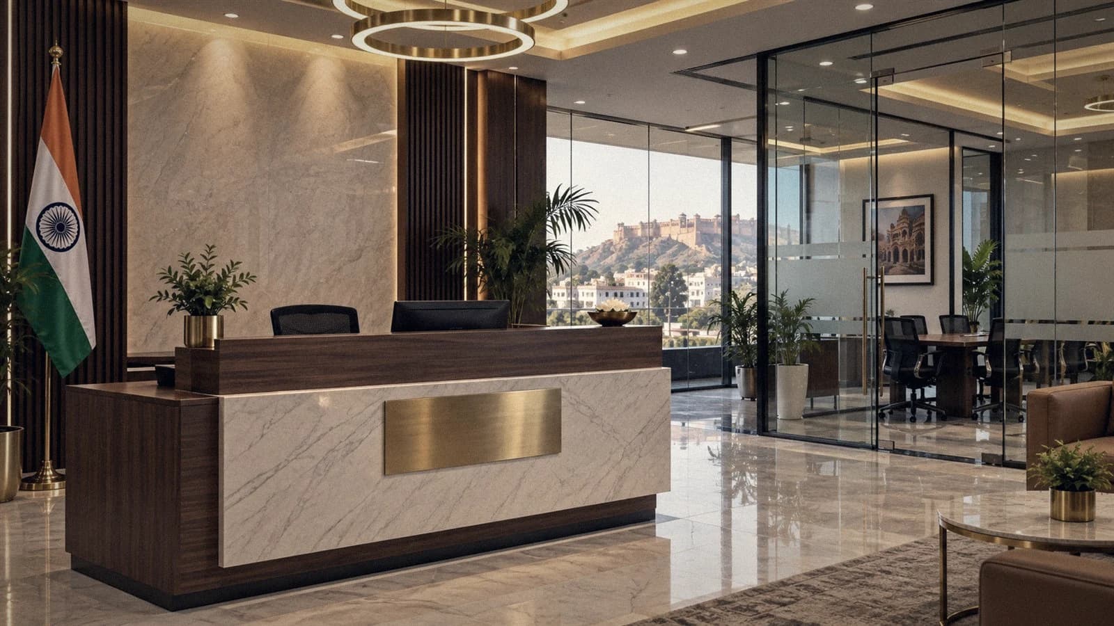 PSARA consulting office and filing desk